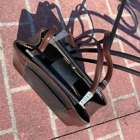 Vintage Brighton black and brown bag - Picture 7 of 12